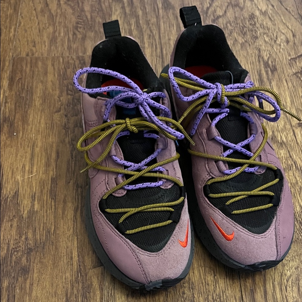 Nike Purple and Black Athletic Shoes